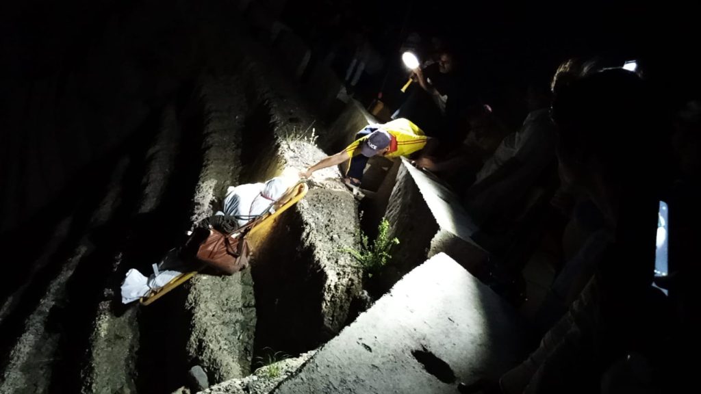 The car of the Hariyana's youth fell into the ditch, one dead and one injured