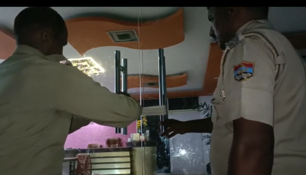 Sitarganj police seej two hotel due to illegal activities