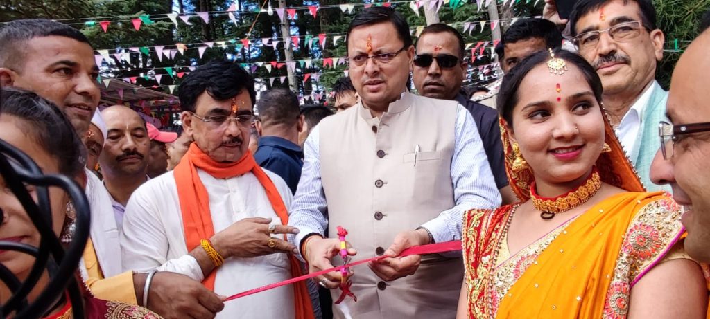 Cm pushkar singh dhami many announcements for champawat