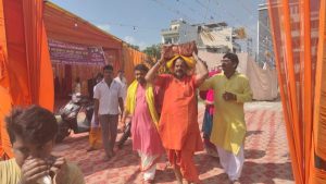 9 Days of bhagwat katha organized on parshuram ghat haridwar