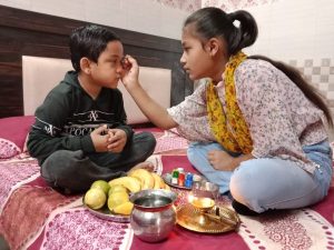 Bhaiya Dooj celebrated in india