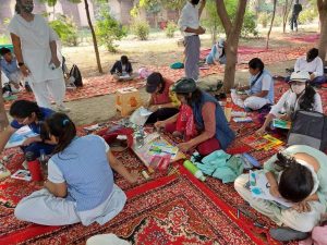 Speeha digital drawing compilation students showed his talent