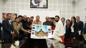 Hindi Film kalrav's trailer launched by cm dhami