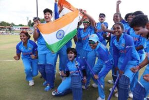 Women team India win T-20 cricket world cup