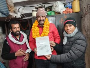 Girivarnath jankalyan trust nominated sachin as vice president