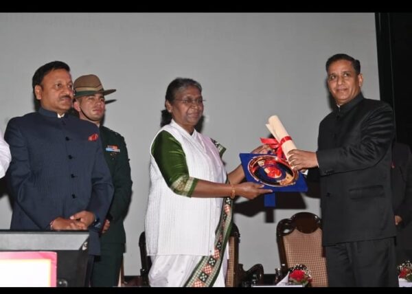 President Dropadi Murmu awarded Mastu Days with special award