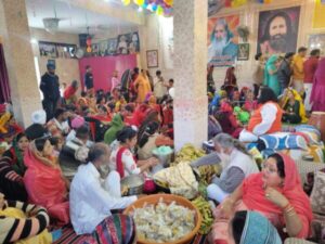Big bhandara organized in baba girwarnath Dham