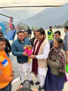 Cm Dhami reviewed chardham yatra preparation in Rudrparyag