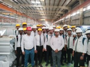 Macnical engineering sutudent's industrial visit sidcule Haridwar