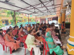 Man ki bat's 100 episode telecaste program organized in every booth