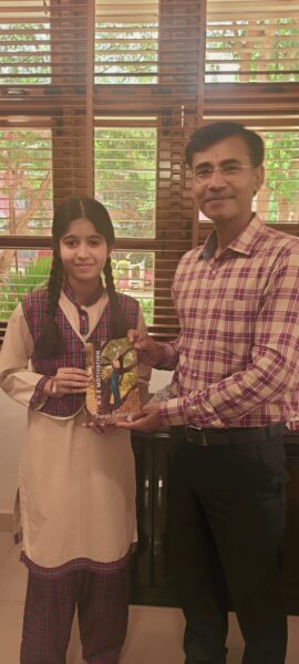 Diya Parashar's a2z motivation book inograted