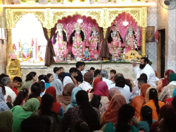 Annual bhandara organized in baba girvar dham Rajasthan