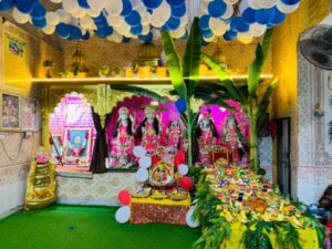Krashan Janmashtami celebrated in baba Girwarnath Mandir