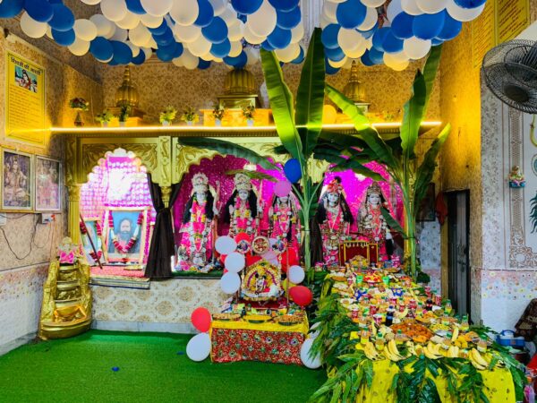 Krashan Janmashtami celebrated in baba Girwarnath Mandir