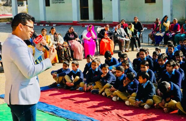 Youth take oath for new uttrakhand