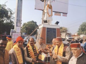 163 birthday celebrated of Madan Mohan Malviya in Haridwar