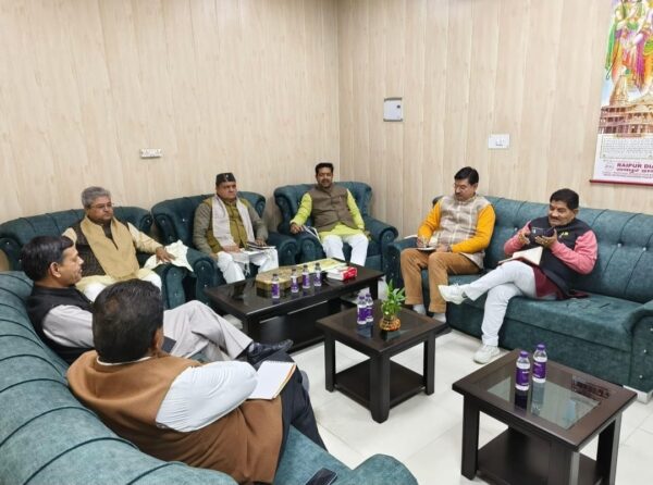 BL Santosh on three days visit in Uttrakhand