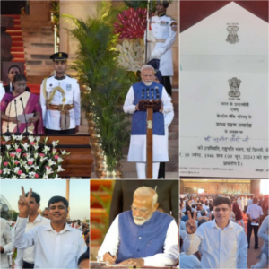 Sunil Saini attended PM Modi's owth ceremony in Delhi