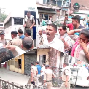 People's anger against Gupta Bandu