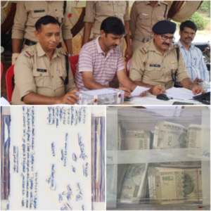 Haridwar police seej 4 lacks rupees in manglor by elction