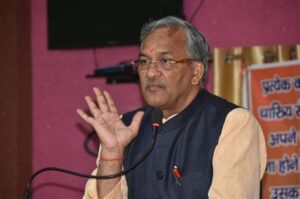 Ex cm Uttrakhand Trivendr Singh Rawat comments on illegal minning in Ganga 