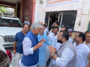 Blood donation camp organized at Prachin Avadhoot Mandal ashram