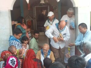 Narayan Seva samiti serving leprosy patients in Haridwar