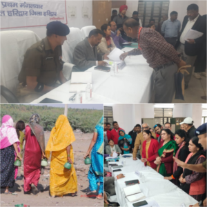 Journalist raised the issue in ODF situation in Tahseel Diwas BHEL Haridwar