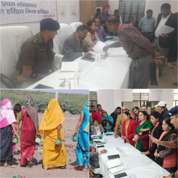 Journalist raised the issue in ODF situation in Tahseel Diwas BHEL Haridwar