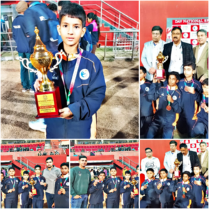 DAV uttrakhand won Bronze medal in National Game