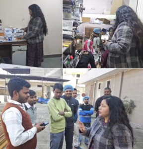 Drugs department's inspection in Bahadrabd industrial area