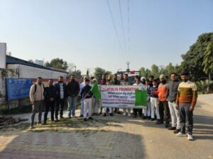 Atulya Foundation and Green Earth wast management joint venture in katarpur Haridwar