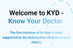 You can identified your Doctor through 'Know Your Doctor' 