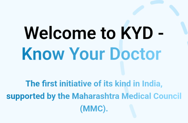You can identified your Doctor through 'Know Your Doctor' 
