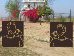 Land mafia thartning audio viral in social media