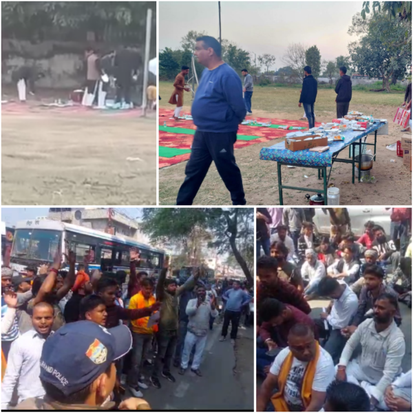 Hindu organizations angry over Roja Iftari party at Rishikul Ayurvedic College, created ruckus