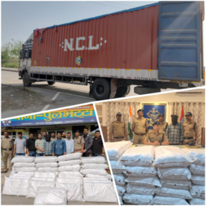 Uttarakhand police caught the biggest consignment of 1 crore in udham singh nagar