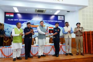 Cm Dhami flag off NDRF's Shorya compaign