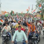 Opration Sindoor की सफलता पर तिरंगा यात्रा से दिया राष्ट्रप्रेम और एकता का संदेश