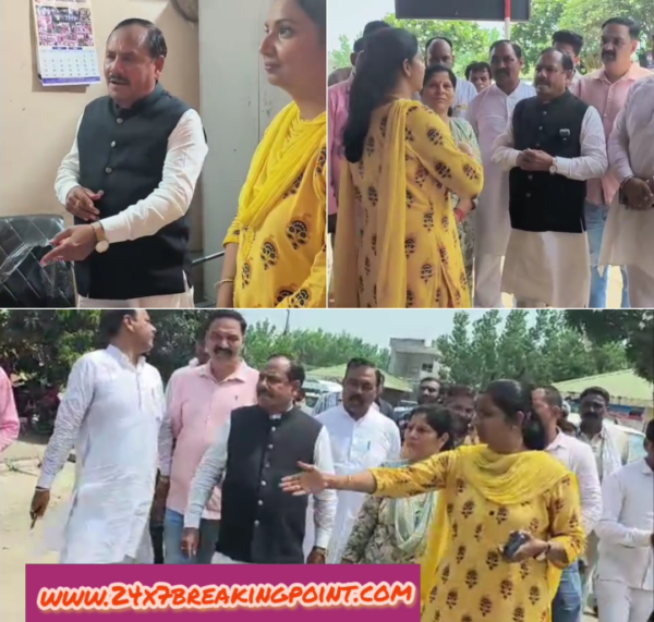 State minister take review RTO office in Narsan Haridwar