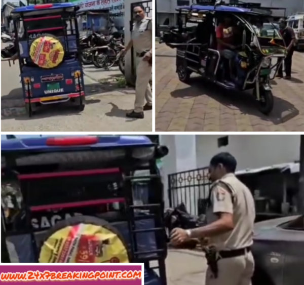 Health department serious on carried dead body through E Rikshaw in Ramnagar, set enquiry