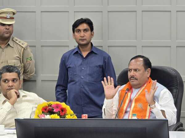 Om Prakash lashed out at the officials in review meeting