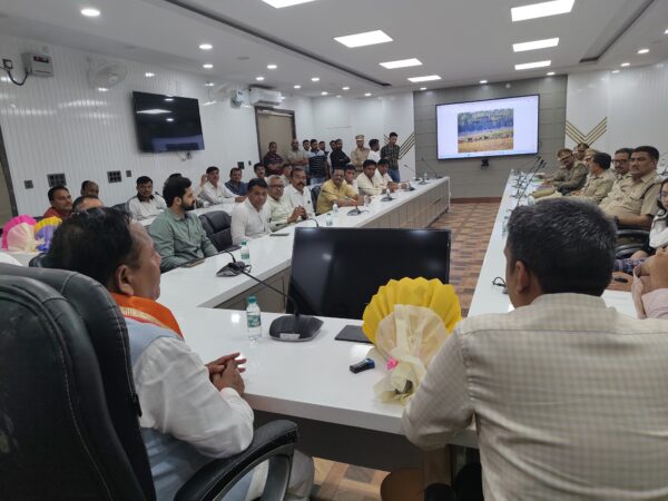 Om Prakash lashed out at the officials in review meeting