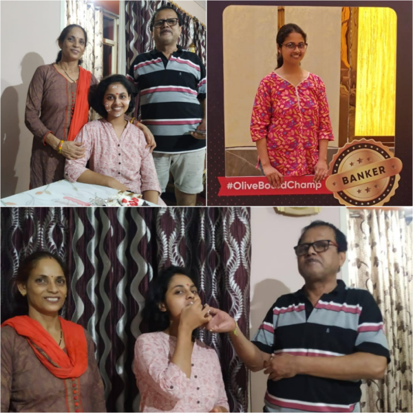 Daughter of Haridwar clear IBPS exam