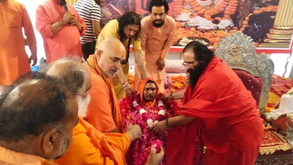 Swami Ved Murti Puri became Mahamandleshwar of Niranjani Akhada in Haridwar