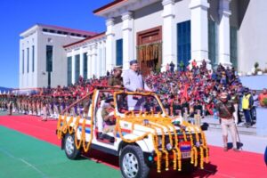 cm-dhami big annoucment for gairsain on Rajat jayanti