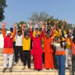 Republic Day – पूर्व संध्या पर संतों का गंगा स्वच्छता अभियान