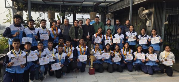 Haridwar basketball team won Mukhymantri champion trophy