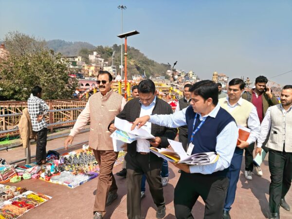 pod-texi-in-haridwar- secretary Aavas visited project site in Haridwar