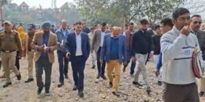 Haridwar Kumbh 2027 secretary visited progress work in Haridwar